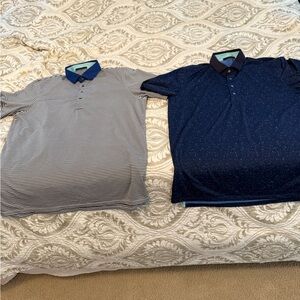 Lot of 2 Greyson Clothiers Polo Shirts XL